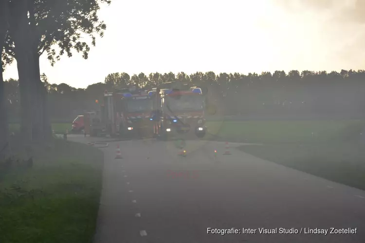 Buitenbrand in Wieringerwerf