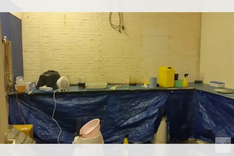 Inval drugslab en woning