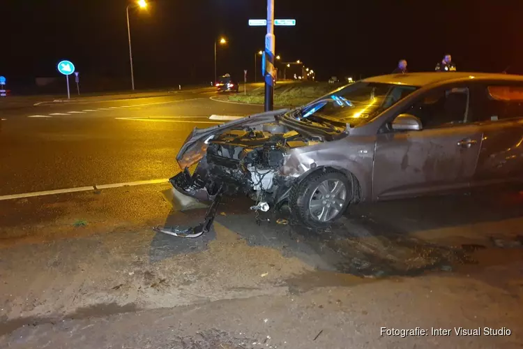 Automobiliste gewond bij ongeval Schagerweg