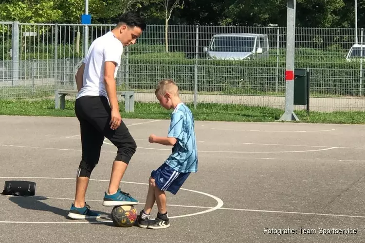 Team Sportservice laat je rollen en rennen in de vakantie