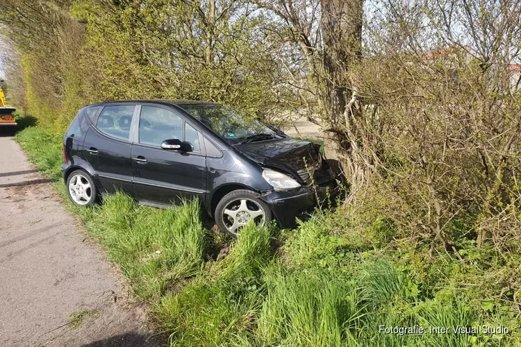 Automobilist onder invloed veroorzaakt ongeluk