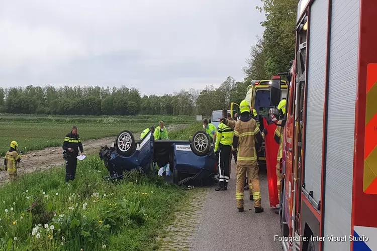 Zwaargewonde bij ongeval Middenmeer