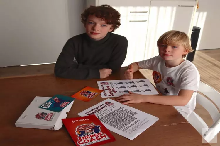 Julius en Victor aan de slag als Junior Energiecoach