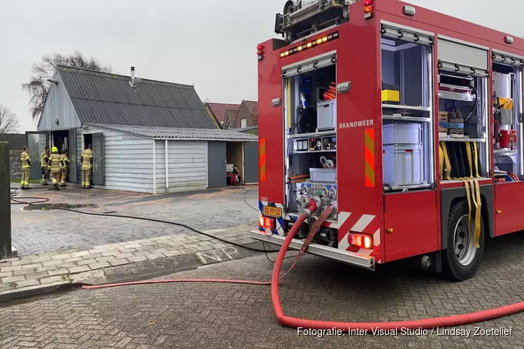 Twee brandjes in Den Oever