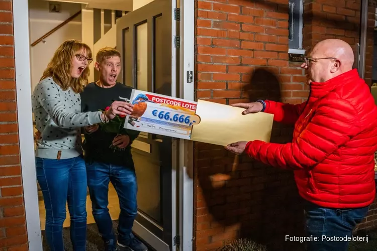 1 miljoen euro van de Postcode Loterij valt in Wieringerwaard