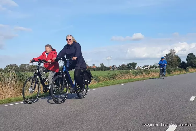 Fietstocht over Wieringen met potje jeu de boules toe