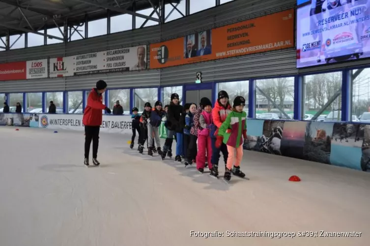 Doe mee met schaatslessen bij STG ’t Zwanenwater