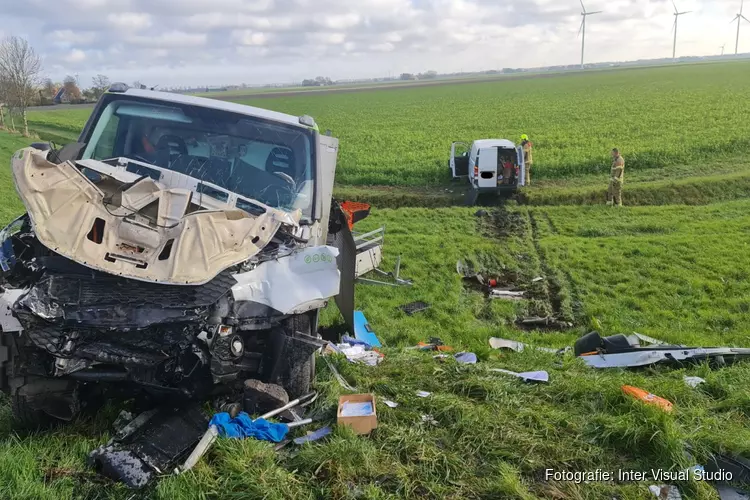 Drie gewonden bij ongeval in Slootdorp