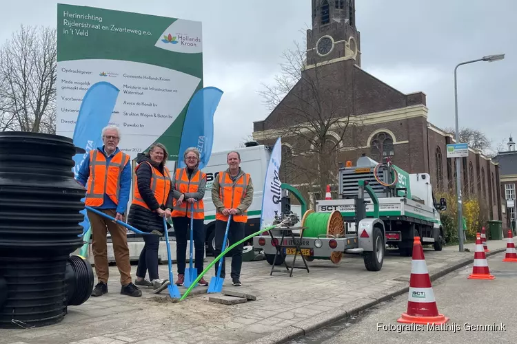 Aanleg glasvezelnetwerk gemeente Hollands Kroon