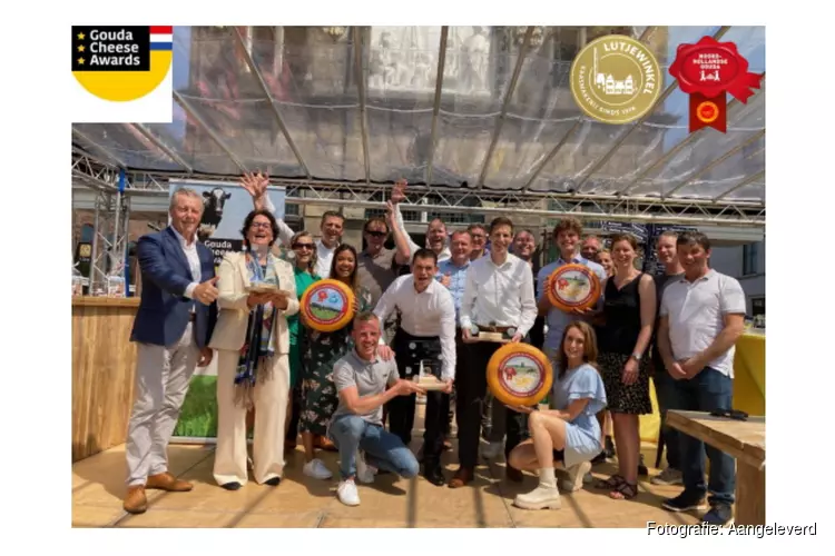 Grootse score voor de Noord-Hollandse kazen uit Lutjewinkel bij de Gouda Cheese Awards 2023!