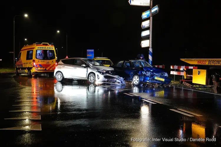 Twee gewonden bij ongeluk in Wieringerwerf