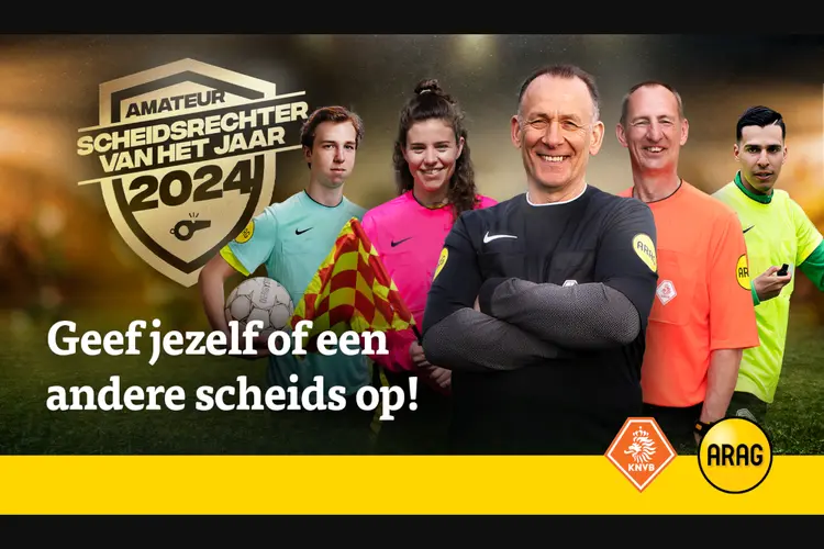 Arbitragehelden gezocht – wie wordt Amateurscheidsrechter van het Jaar 2024?