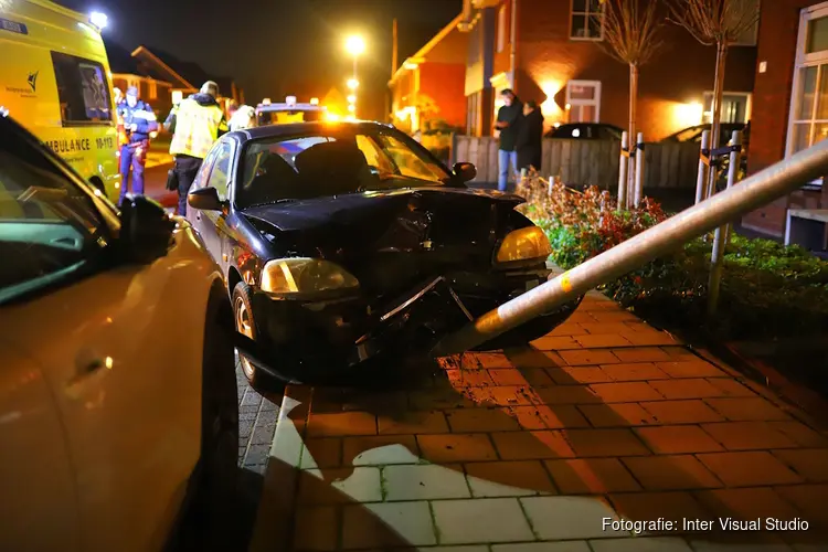 Ongeval op Vossenstraat in Anna Paulowna