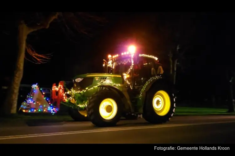 Lichtjesroute en verlichte trekker optocht: beleef de magie van kerst in Hollands Kroon